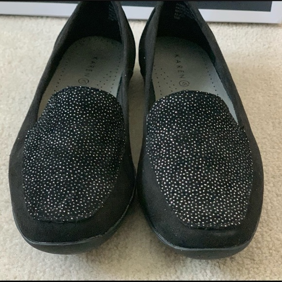 New Karen Scott Jodi Slip-On Flats, bk/bling 5.5 - Picture 7 of 15